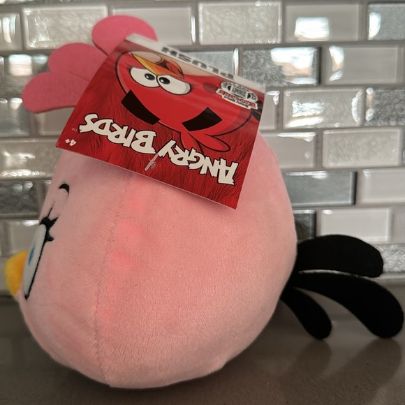 Angry Birds Classic STELLA (Pink Bird) Plush / Rovio / Kawaii / 7” / BRAND NEW - Picture 7 of 16